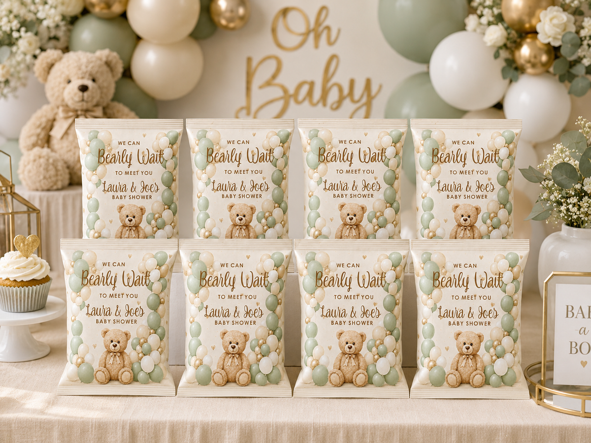 We Can Bearly Wait Themed Treat Package