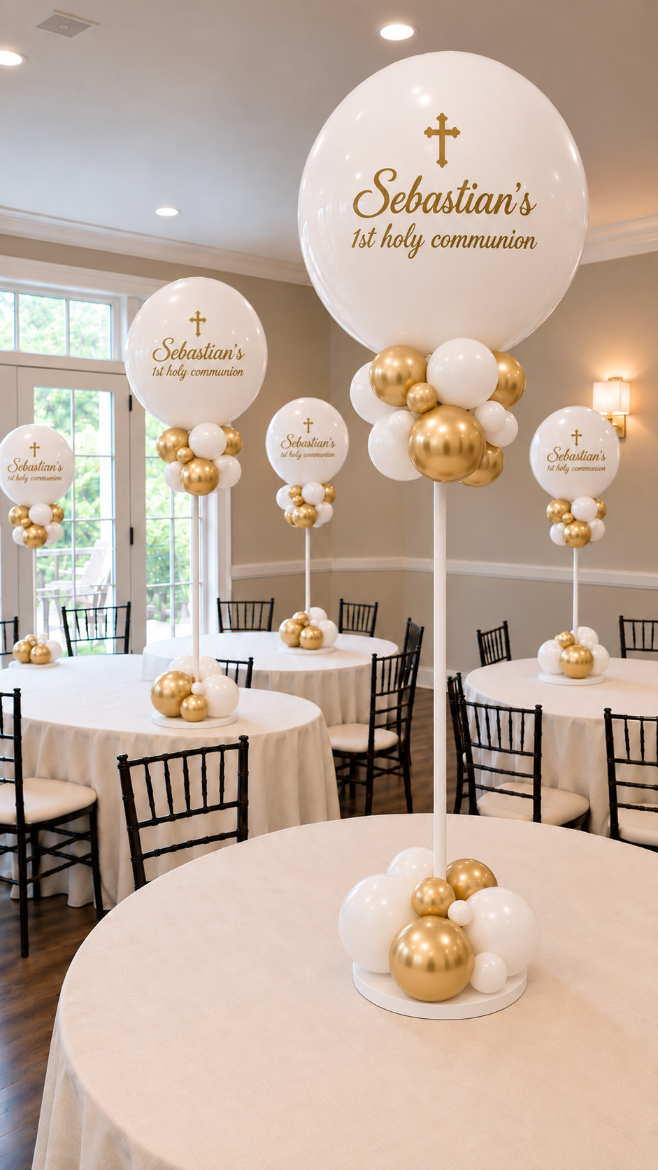 Spiritual Themed Balloon Centerpieces- Set of 4