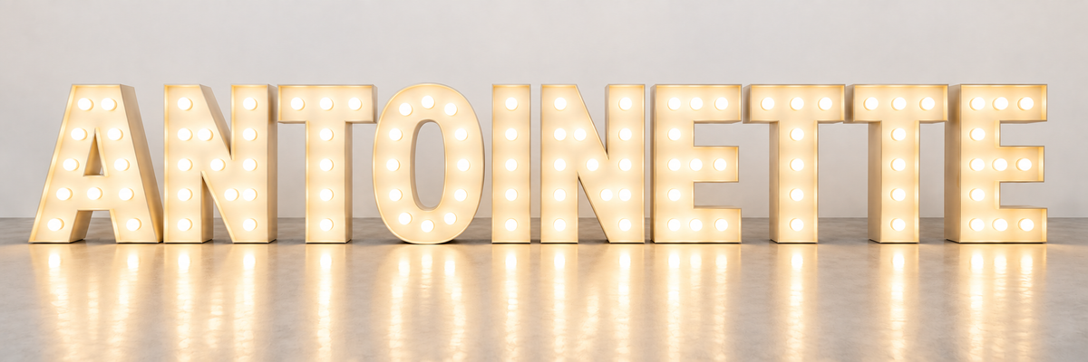 Light Up Marquee Letters/Numbers