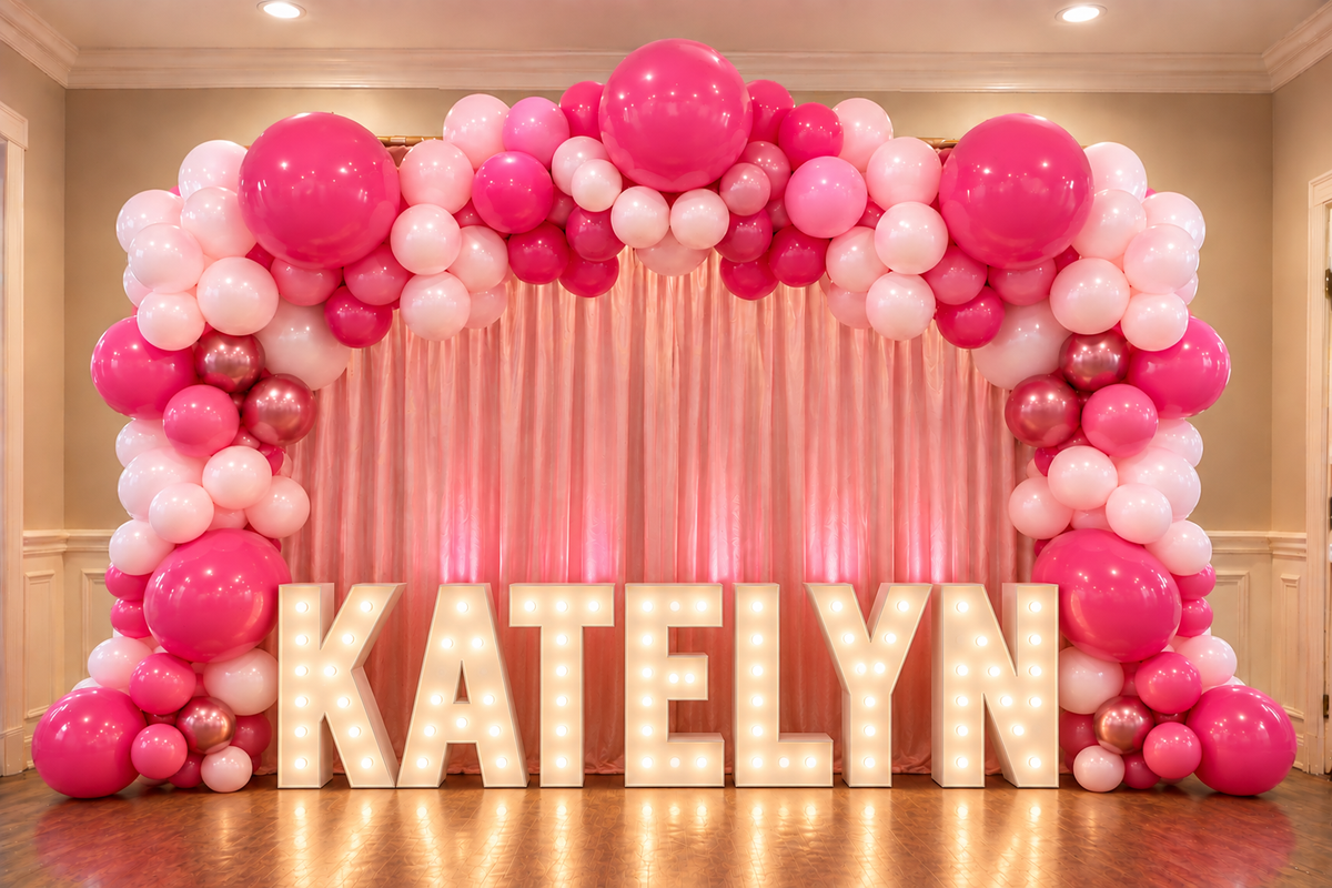 Light Up Marquee Letters/Numbers