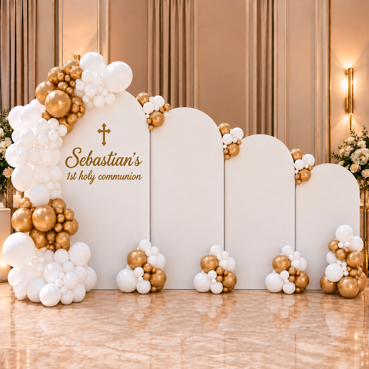 Spiritual Themed Balloon Arch