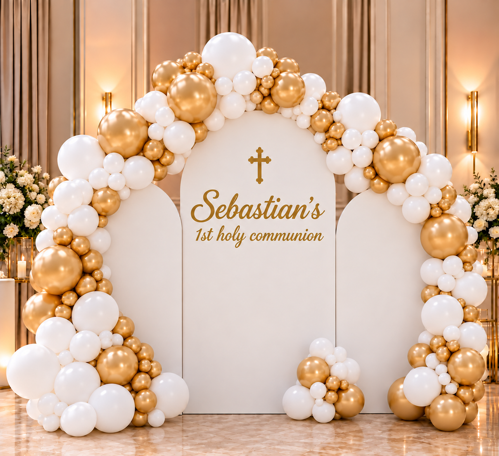 Spiritual Themed Balloon Arch