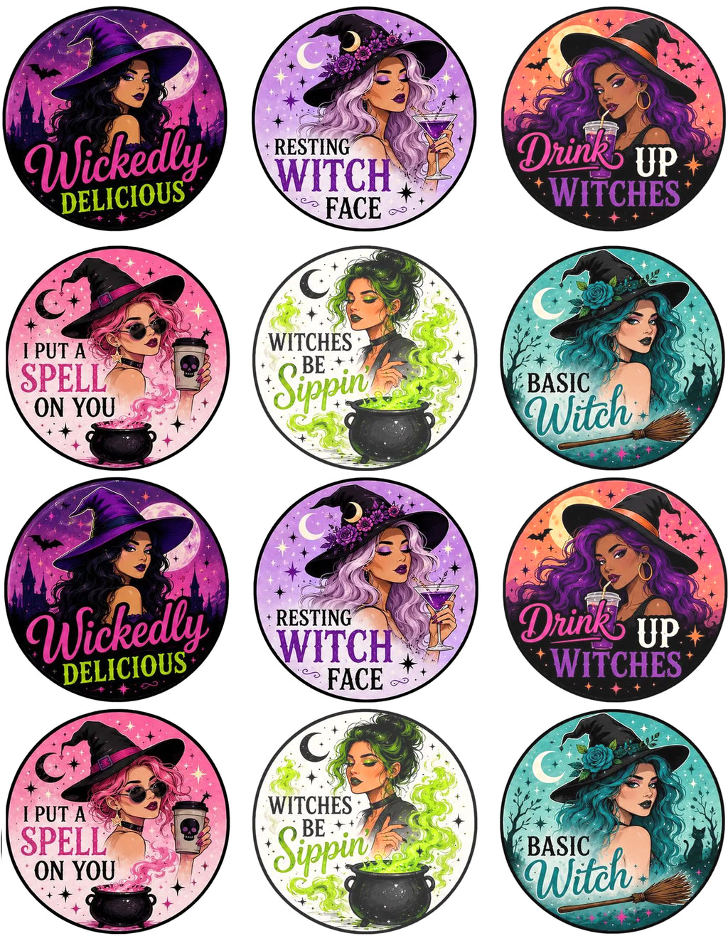 Fall / Halloween Drink Toppers
